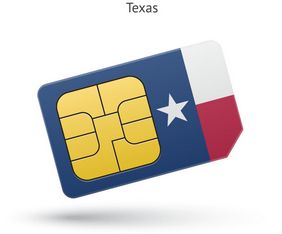 Сим карта США штат Техас для приема СМС